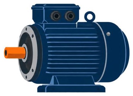 Draaistroommotor 0,75 kW